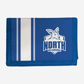 AFL North Melbourne Kangaroos GT Club Logo Wallet, 13 x 8.5cm