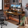 Gamork Electric Standing Desk Frame Height and Length Adjustable Legs
