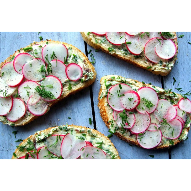 TomorrowSeeds - Fire Candle Radish Seeds - 900+ Count -