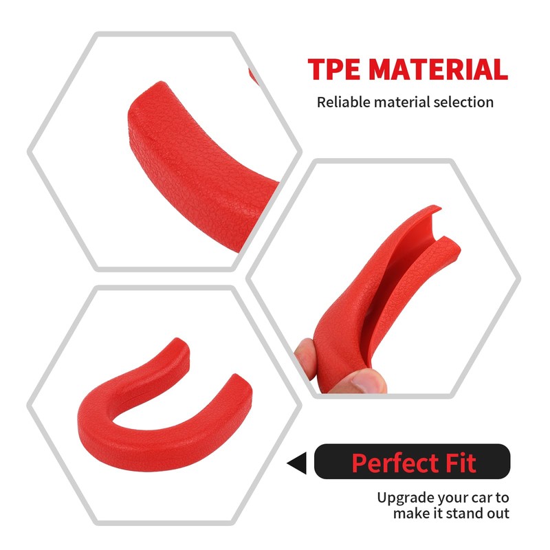RT-TCZ Tow Hook Covers - Bumper Tow Hook Rubber Protector