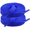 Sechunk 2 Pair Flat Shoelaces for Sneakers, Shoe Laces, Shoe
