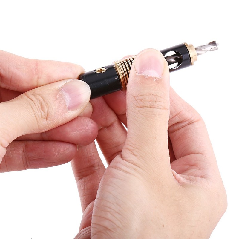 5mm 1/4" Black Hinge 5mm Drill bit Shelf pin jig