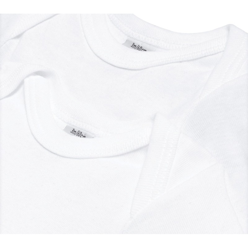 Petit Bateau Unisex Baby Bodysuits, Pack of 2, Variant 1