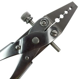 FLAT NOSE 4 HOLE PARALLEL ACTION PLIERS : Jewellery Beading Design Tool (250)