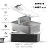 Bakpoco Stainless Steel Bento Lunch Box for Adult, 42oz Leak-Proof