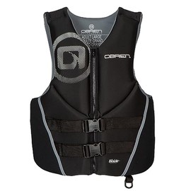 O'Brien Men's Traditional Neoprene USCGA Life Jacket, Black, 5X-Large