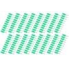 100Pcs Banana Plug Male Nickel Plated Brass Pin Straight for