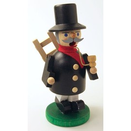 Richard Glaesser Mini Lucky Chimney Sweep Smoking Figure