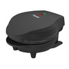 Bestron AMW500ZBS Mini Waffle Maker, Alloy Steel, Black