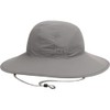 Women's Oasis Sun Hat, Solid Pewter, M