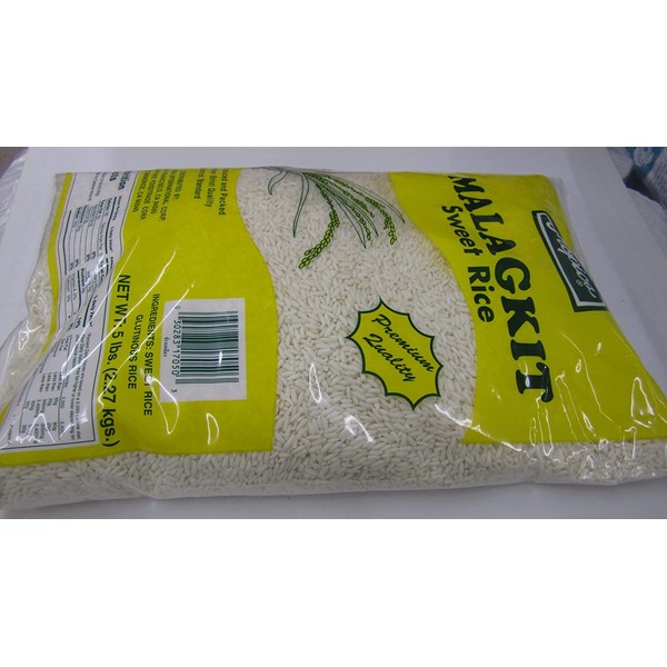 Sweet Rice or Sticky Rice (Malagkit) 5 Lbs