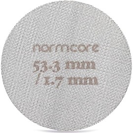 53.5mm Espresso Puck Screen - Lower Shower Screen Compatible With Espresso 54mm Portafilter Filter Basket, Reusable1.7mm Thickness,150μm, 316 Stainless Steel-2PACK