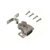 Packung mit 8 Doppel-Roller Fang Twin Schrank Latch BZP mit Schrauben
