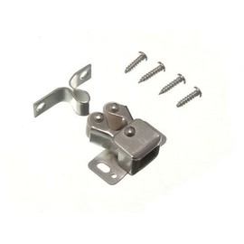 Packung mit 8 Doppel-Roller Fang Twin Schrank Latch BZP mit Schrauben