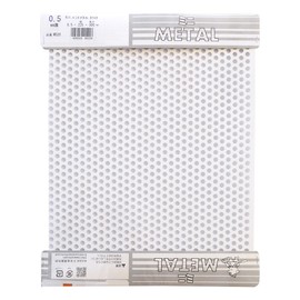 久宝 Metal Productions Mini Metal Plate Punching White 5 φ X Pitch 8px0 X 5x225x300 mm M520