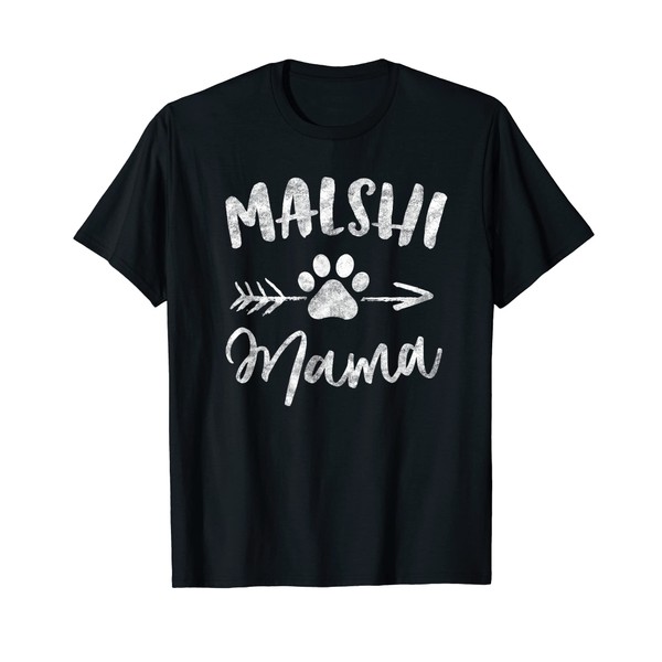 Malshi Mama Shirt Mal-shi Lover Owner Gifts Malt-tzu Dog Mom