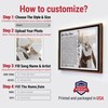H-DEWALL Customized Song Lyrics Canvas Framed: Thoughtful Gift For Her.
