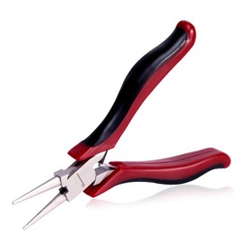 Speedwox Round Pliers, Mini Round Pliers, Bending, Round Pincers, CR-V Steel, Micro, Small, Lightweight, Precision Work, Jewelry Making, Beads, Accessories, Crafts, Handicrafts, Hobby, DIY, Professional Tool, 4.8 inches (123 mm)