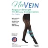 NuVein Compression Pantyhose, 15-20 mmHg Support, Women's Sheer Nylon Hosiery