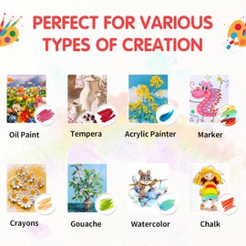 FIXSMITH Canvas Boards for Painting 11x14 Inch, Super Value 14 Pack White Blank Canvas Panels, 100% Cotton Primed Canvas Boards for Painting Art Supplies for Professionals, Painters, Artists