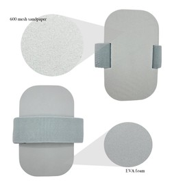 OldSerenWay Dog Handheld Nail File Scratch Board Frosted Filing Pad for Grinding 2 Pack Dogs Paw Grooming Polishing Tools