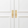 Cabinet Door Handle Chinese Furniture Antique Pattern Pure Copper Cabinet