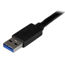 StarTech.com USB 3.0 to VGA Adapter with 1 Port USB Hub - 1920x1200 - External Video & Graphics Card - Dual Monitor Display Adapter - Supports Windows (USB32VGAEH)