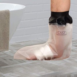 Adult Foot Waterproof Cast and Dressing Protector Ideal for Showering by LifeswonderfulÂ®