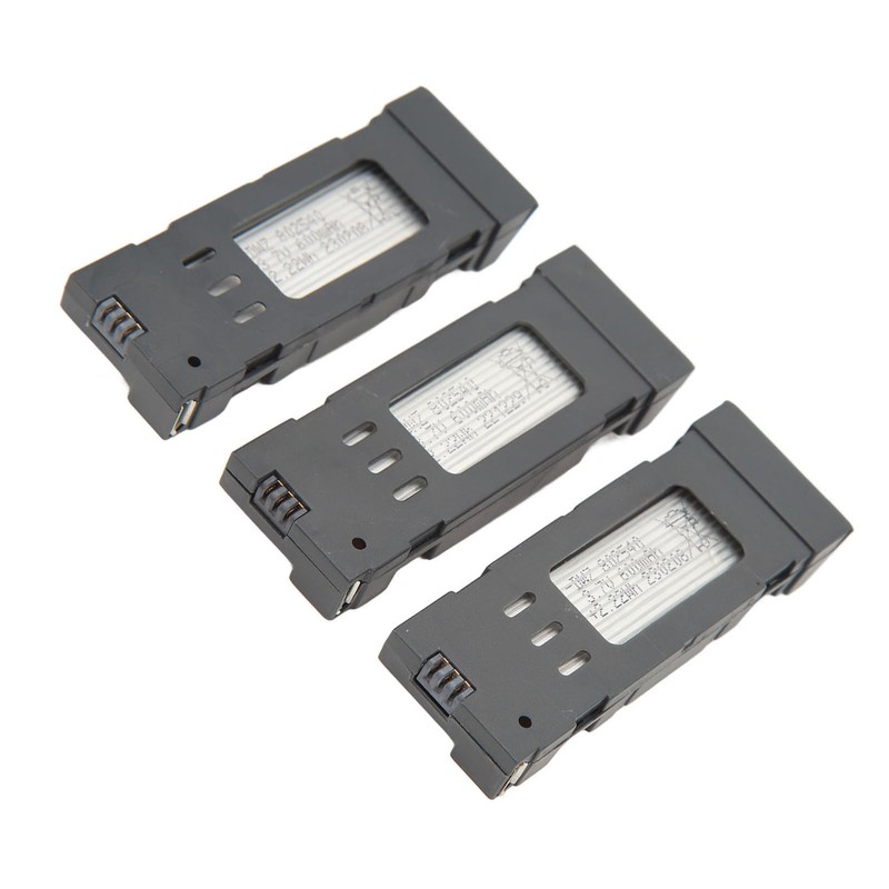 3pcs RC Plane Lithium Battery With 3 In 1 Charging
