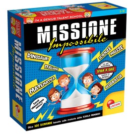 Liscianigiochi 97326 I'm a Genius Mission Impossible Board Game of Little Geni, Multi-Colour