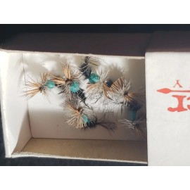 FRONTIER FLY COMPANY TROUT DRY FLY SIZE 22 CRIPPLE TRICO FRONTIER FLY COMPANY FISHING FLIES