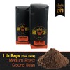 San Diego Coffee Island Blend, Medium Roast, Ground Coffee, 16-Ounce