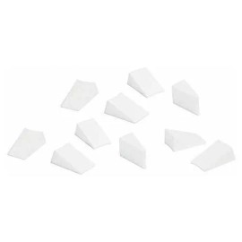 Esponja Para Maquillaje Tipo Cuña Libre Latex Blanco 100 Pz