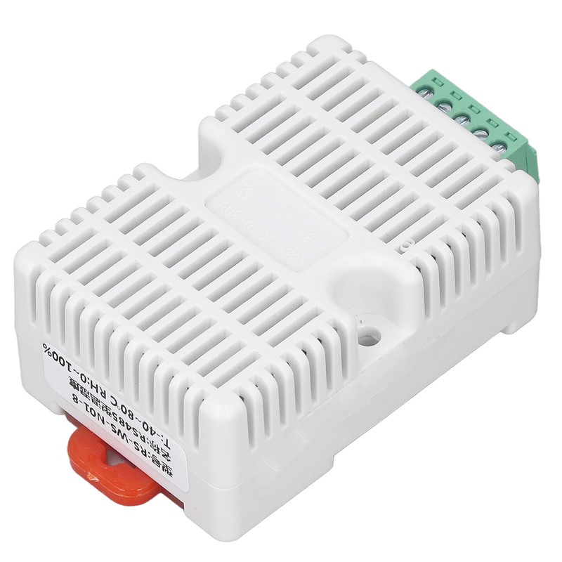 Temperature Humidity Sensor Module RS485 Communication 35mm Rail Installation Temp
