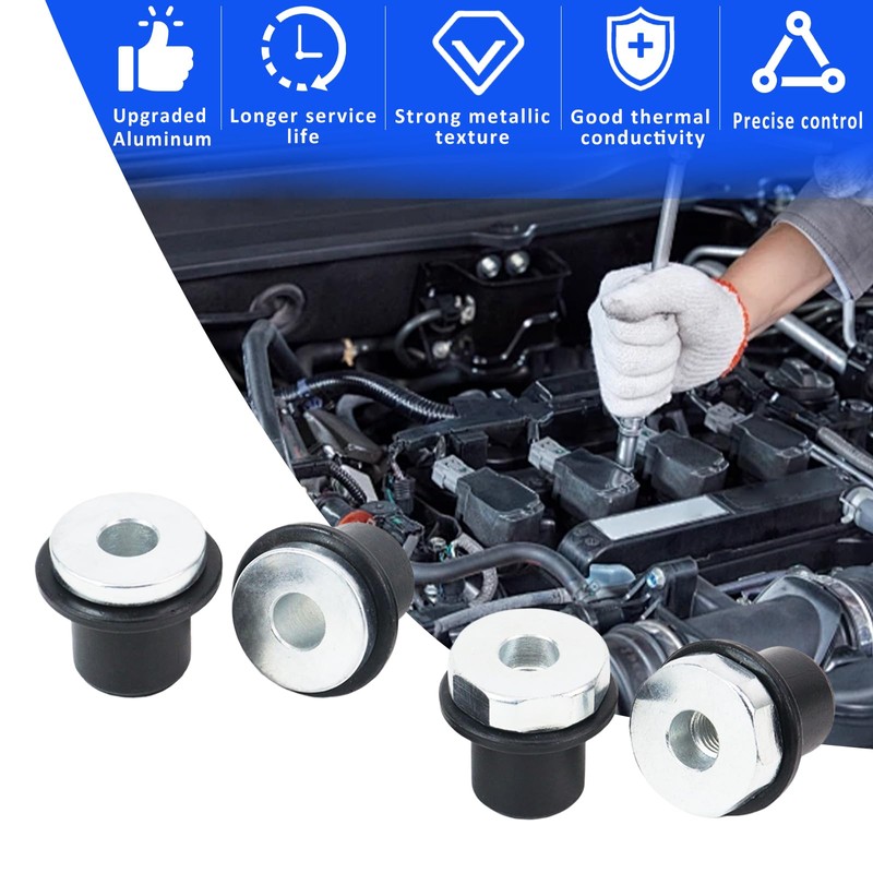 4PCS Steering Rack and Pinion Mount Bushing Compatible with 2000-2012