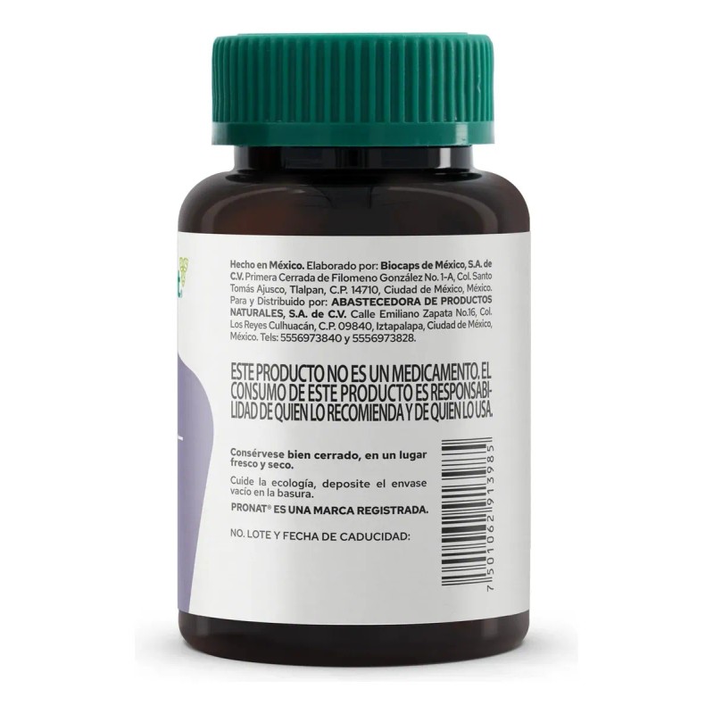 Pronat Suplemento Prosunat Cápsula Unidades 90g Natural
