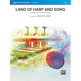 Land of Harp and Song: (A Collection of Irish Folk Songs), Conductor Score & Parts (MakeMusic Young Band)