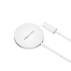 FOREVER Wireless Charger, Inductive Charger, 15 W, Round, Thin, Discreet,