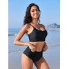ZAFUL High Waisted Bikini Sets for Women 2 Piece Tummy