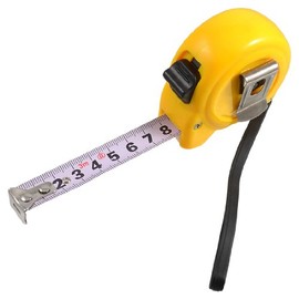 IIVVERR 3 Meters Yellow Retractable Ruler Tape Measuring Tool (Herramienta de medición de cinta de regla retráctil amarilla de 3 metros