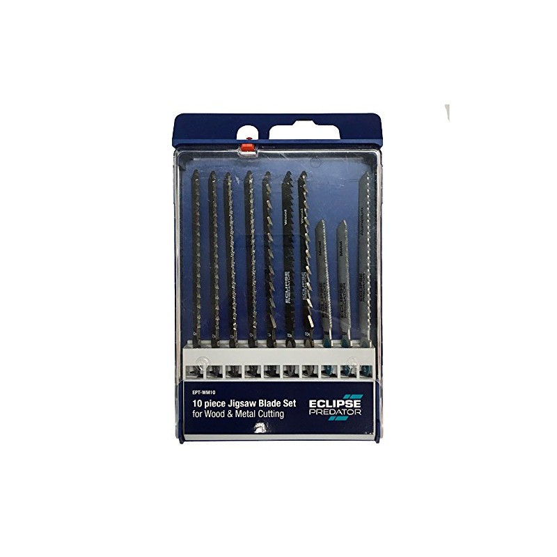Eclipse Professional Tools EPT-WM10 Predator Jigsaw Blade Set for Wood,