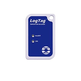LogTag TRIX-16 Multi-use Temperature Recorder with 16,000 Readings Memory and up to 3-Year Battery, Blue/White