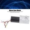 DC Brushless Worm Gear Motor High Torsion Low Noise Turbine