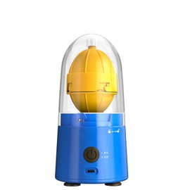 SQRMINI Electric Egg Spinner, Eggs Yolk White Mixer, Egg Whisk Kitchen Gadgets, Portable/Rechargeable Mix Egg in Shell Golden Egg Maker, Blue, 9*17, E720