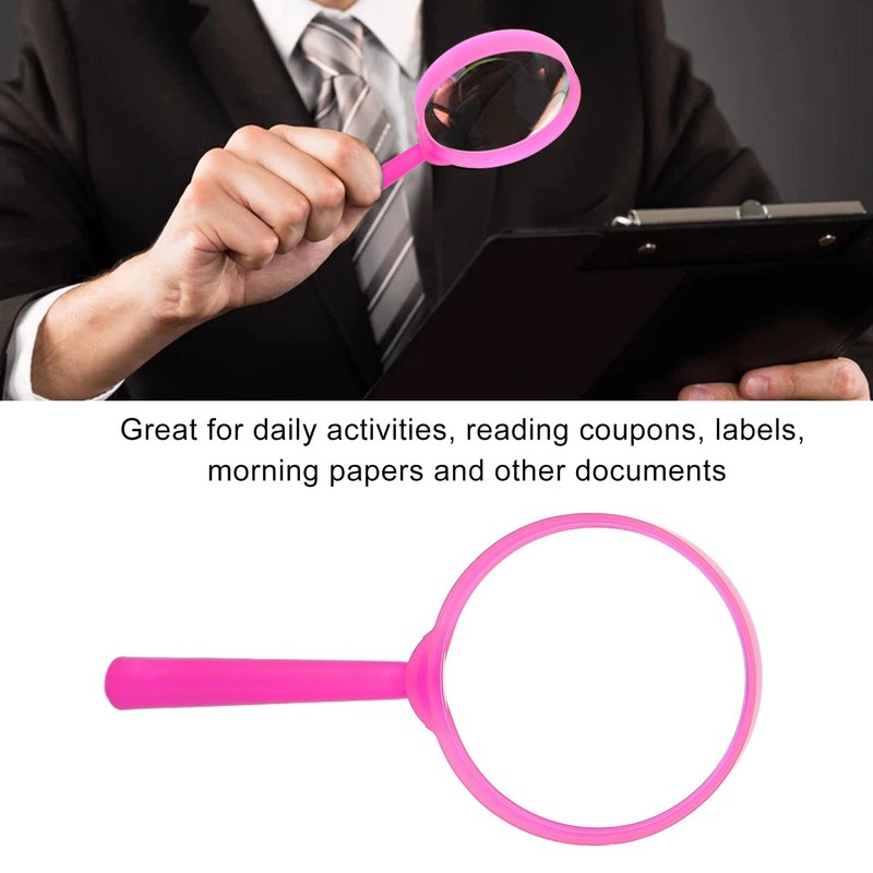 Mini Handheld Reading Glass Magnifier Large Handheld Magnifier Durable Jewelry