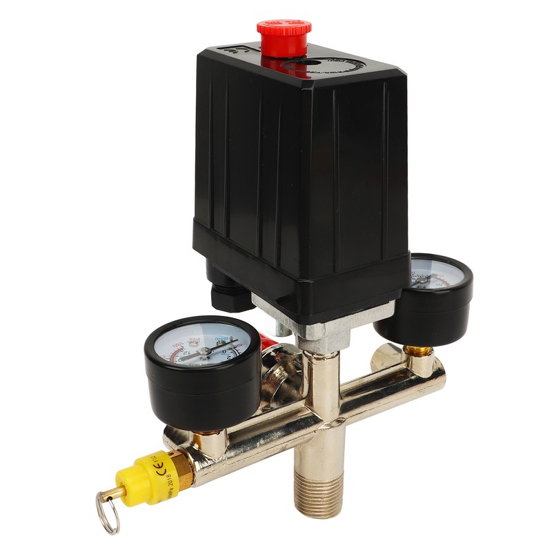 Air Compressor Pressure Switch Dual Regulator Automatic Pressure Control Valve