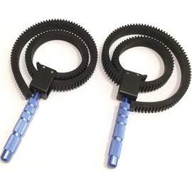 2X Camera Focusing Ring Zoom Rings Focus Ring Zoom Ring Handle Focusing Ring Lever and Focal Gear Strap Photograph Screws Parts Accessories Fit DSLR/SLR Video Digital Camcorder