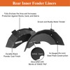 u-Box Wrangler TJ Steel Rear Inner Fender Liners Wheel Well