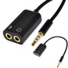 Mr. Gadget's Solutions 3.5mm Audio Headset Mic Y Splitter Cable