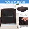 hyha - Fundas de cojín de jacquard para sofá, fundas
